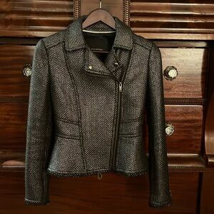 Banana Republic Women’s Metallic Tweed Blazer, Size 2